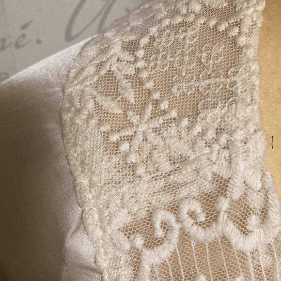 Band of‎ Gypsies Cream Lace Robe/Duster SZ M/L - Picture 2 of 9